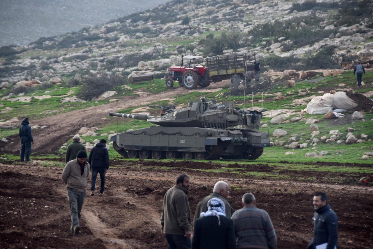 L'armée israélienne a indiqué être en manque de munitions. Wikipedia