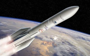 Vue d’artiste du lanceur Ariane 6. D. Ducros/ESA