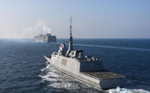 L'opération Aspides a pour but de protéger les navires commerciaux en Mer rouge. Defense.gouv